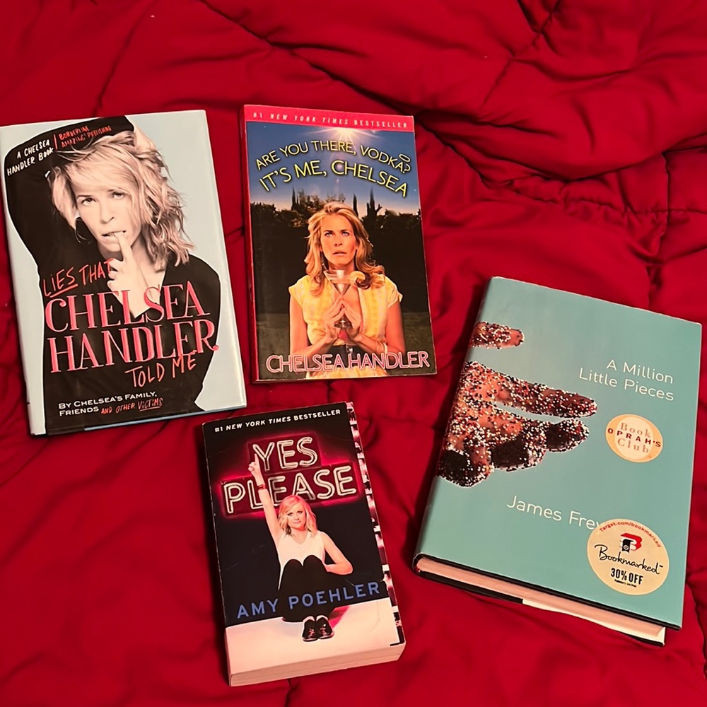 BOGO Comedians book bundle + Frey novel (4 books)